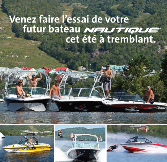 Centre essai de bateaux Tremblant Centre nautique Tremblant